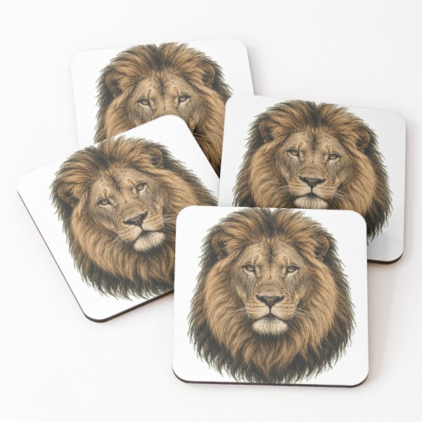 Item preview, Animal Kingdom #1 – The Lion | Vintage Wildlife Graphic T-Shirt designed and sold by ShiftAndShade.