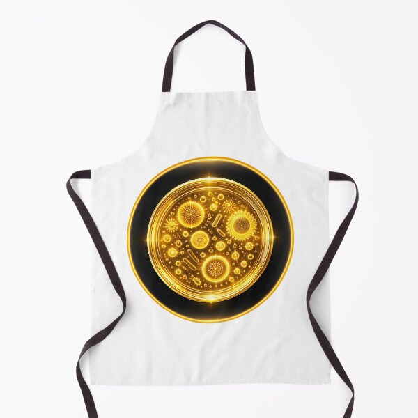 Item preview, Golden Petri Dish  Luxury Science Laboratory Emblem designed and sold by simaso.