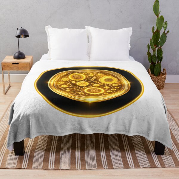 Item preview, Golden Petri Dish Luxury Science Laboratory Emblem designed and sold by simaso.