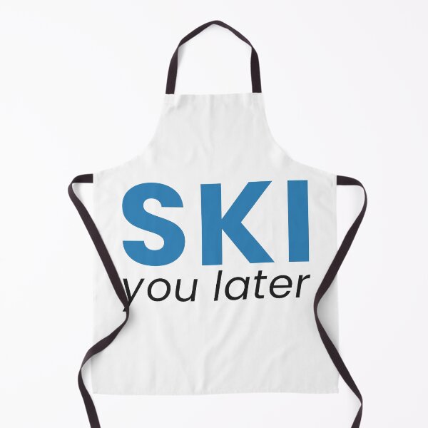 Item preview, Ski You Later Funny Skiing Winter Tee designed and sold by 7Four1 Designs.