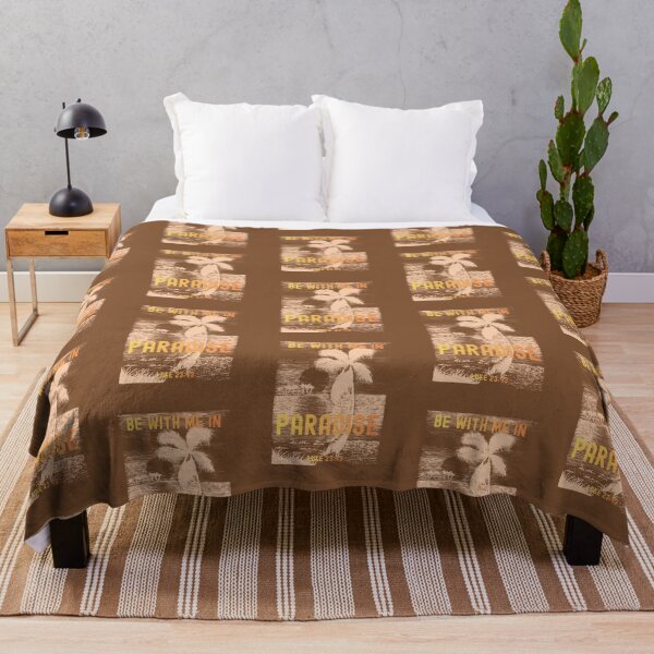 Item preview, Tropical Beach Sunset Palm Tree Paradise Be With Me Luke 23 43 designed and sold by Forevermore.