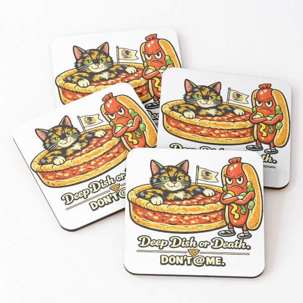 Item preview, Illinois Tortie  — Deep Dish Chicago Humor Gift designed and sold by Martin's_Design.