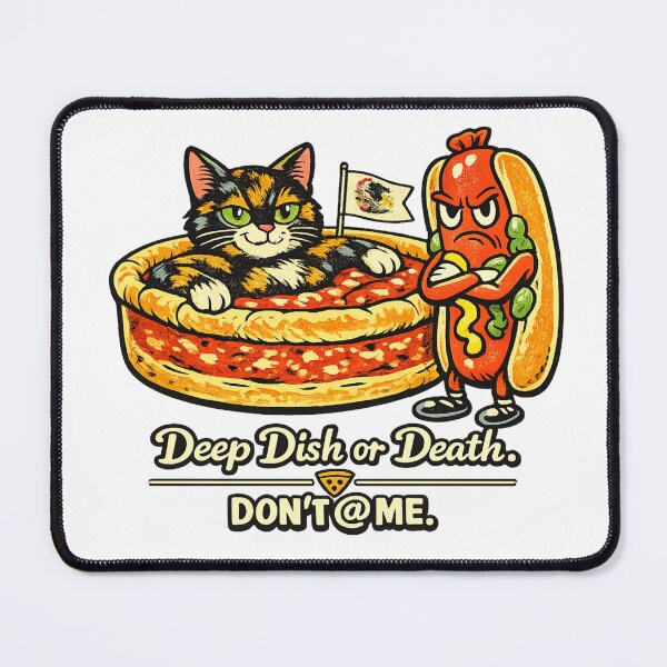 Item preview, Illinois Tortie — Deep Dish Chicago Humor Gift designed and sold by Martin's_Design.