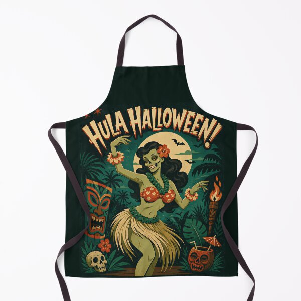 Item preview, Hula Halloween Zombie Luau Dancer designed and sold by Victor Shadehorn.