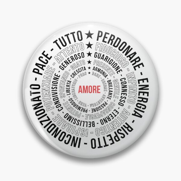 Item preview, Amore: Italian Love Word Art Design designed and sold by DBOriginals.