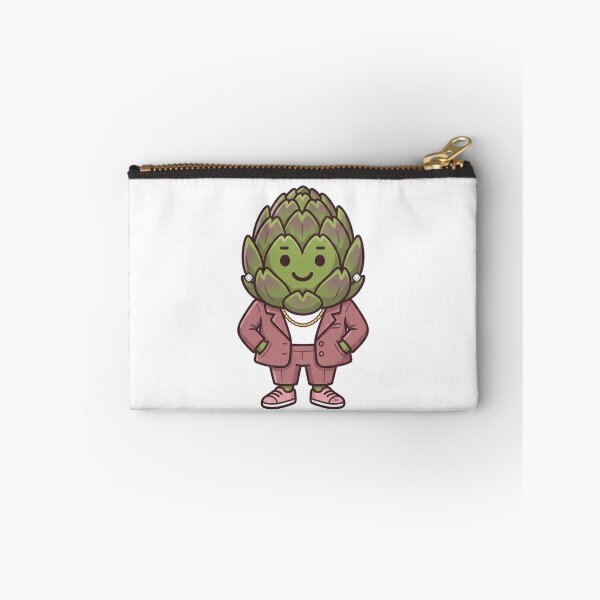 Item preview, Miss Karen Harte — Cute Artichoke Character Funny Food Art | Conditioned For Kindness designed and sold by monolithstudio.