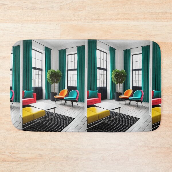Item preview, Design - Pop Art Inspired Living Space, Vibrant Colors and Modern Aesthetic designed and sold by Reverso-Design.