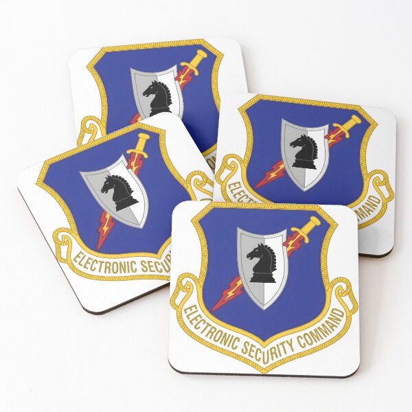 Item preview, Electronic Security Command Military Insignia Patch designed and sold by CharlieDesings.