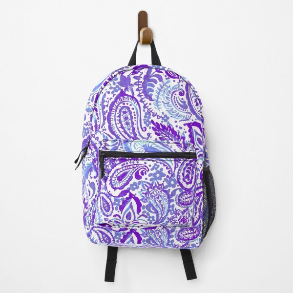 Item preview, Paisley pattern in purple designed and sold by bokasin.