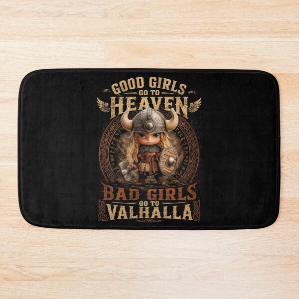 Item preview, Funny Nordic Warrior Women Valhalla Girl Viking Warrior designed and sold by PetsArt.