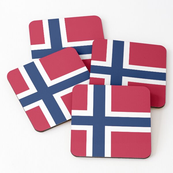 Item preview, Norway Flag – Red Blue White – Public Domain – Football & World Cup Support designed and sold by RachelMacht.