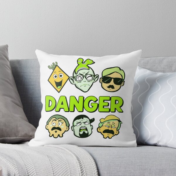 Item preview, Danger Funny Cartoon Faces Graphic T-Shirt | Meme Character Humor Design designed and sold by Vvmd.