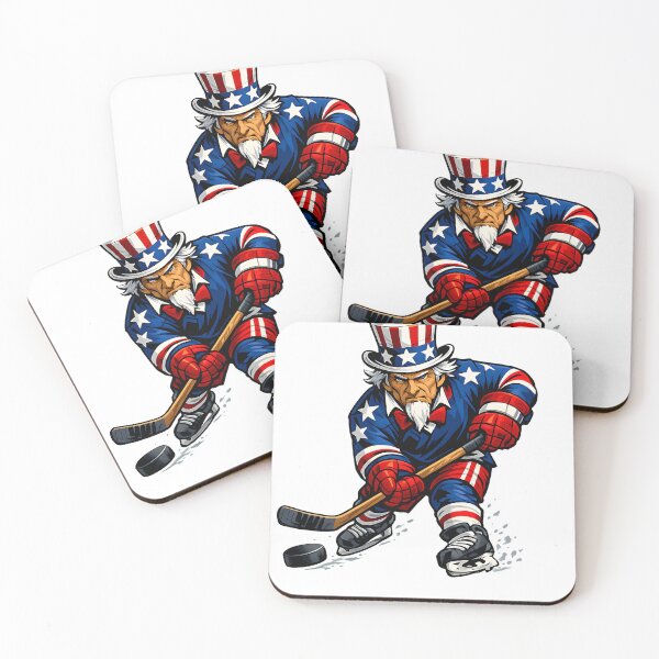 Item preview, Uncle Sam Hockey  designed and sold by Sunrise Slaps.