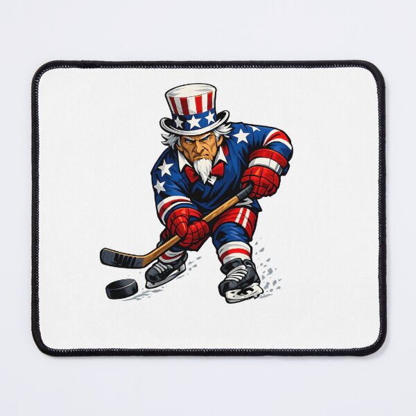 Item preview, Uncle Sam Hockey  designed and sold by Sunrise Slaps.