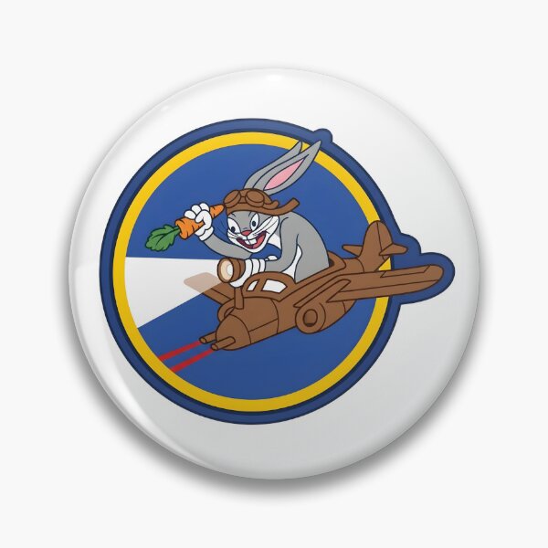 Item preview, 421st Night Fighter Squadron WWII Bunny Patch designed and sold by CharlieDesings.