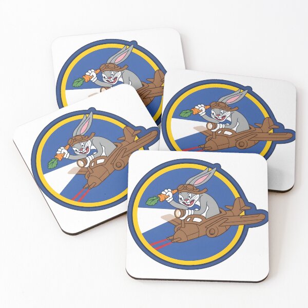 Item preview, 421st Night Fighter Squadron WWII Bunny Patch designed and sold by CharlieDesings.