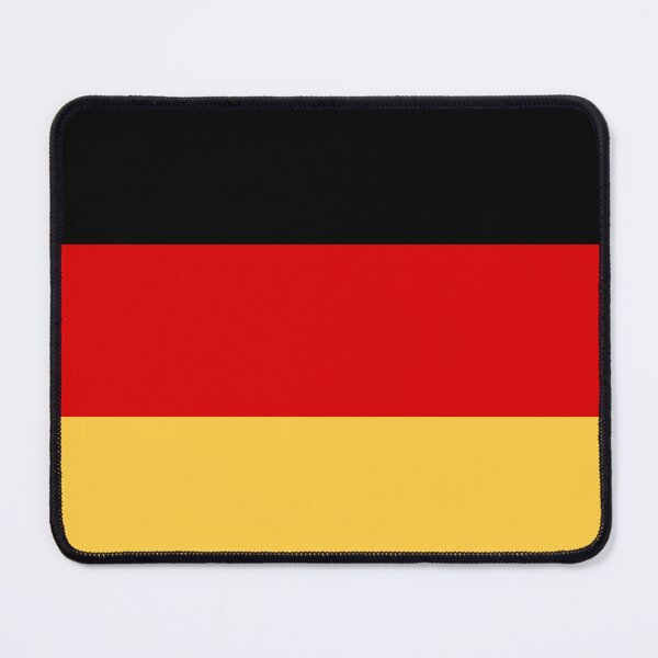 Artikelvorschau, Deutsche Flagge – Schwarz-Rot-Gold – Gemeinfrei – Unterstützung für Fußball und die Weltmeisterschaft entworfen und verkauft von RachelMacht.