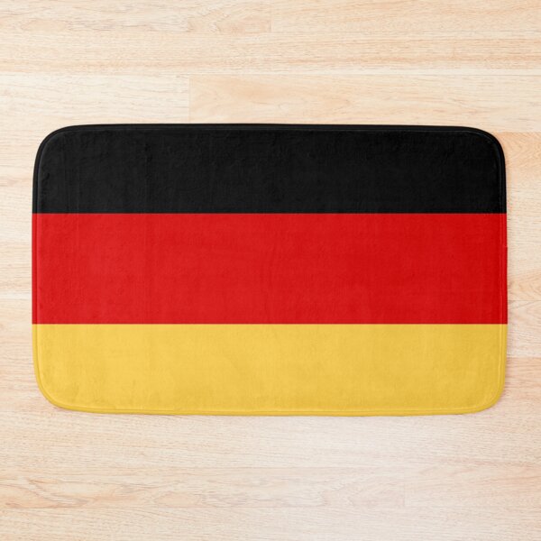 Artikelvorschau, Deutsche Flagge – Schwarz-Rot-Gold – Gemeinfrei – Unterstützung für Fußball und die Weltmeisterschaft entworfen und verkauft von RachelMacht.