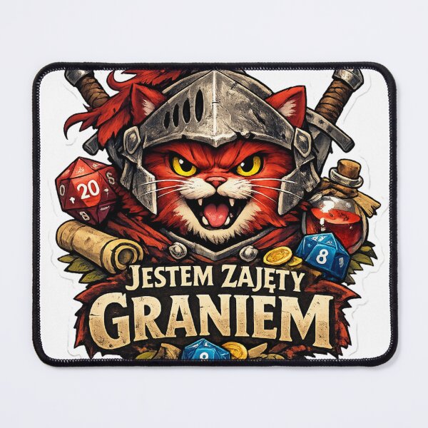 Item preview, Zajęty graniem  designed and sold by Cherrydesign89.