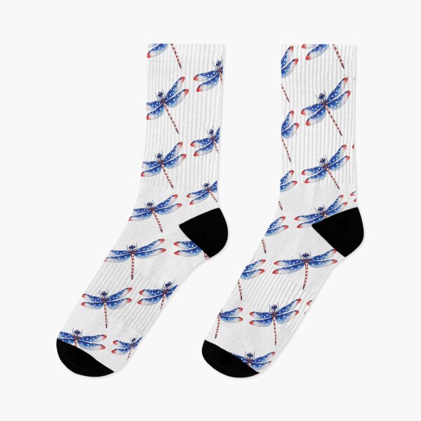 Item preview, Patriotic American Flag Dragonfly Art designed and sold by jgvisualarts.