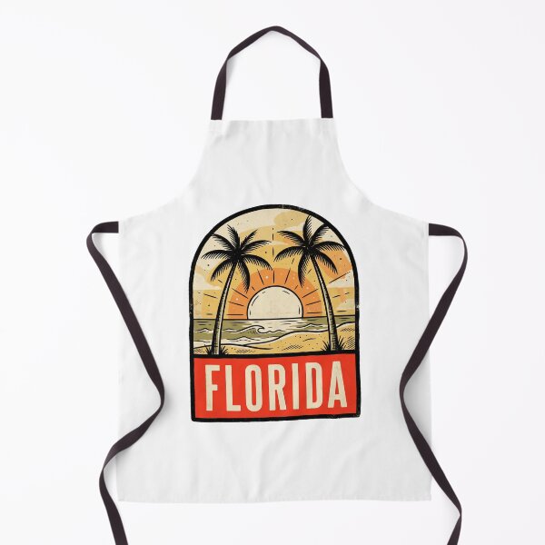 Item preview, Vintage Florida Sunshine Coast Palms Retro Art designed and sold by Paper Drip.