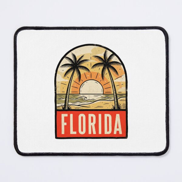 Item preview, Vintage Florida Sunshine Coast Palms Retro Art designed and sold by Paper Drip.