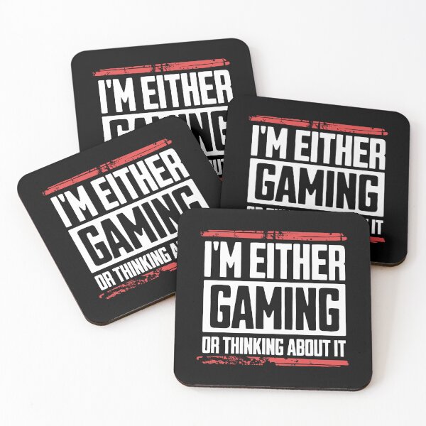 Item preview, I'm Either Gaming Or Thinking About It designed and sold by AnAzArt.