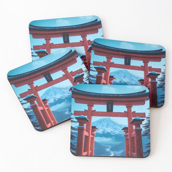 Item preview, Fuyu no Torii – The Winter Torii Gate designed and sold by ZenGrooves.