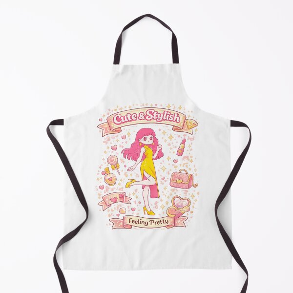 Item preview, Cute & Stylish Feeling Pretty Kawaii Anime Girl Sticker | Pink Coquette Fashion Aesthetic Art designed and sold by sumodesign.