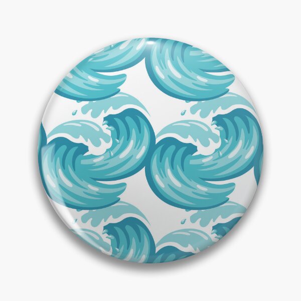 Item preview, Bold Ocean Wave Summer Pattern designed and sold by EvLip-Artist.