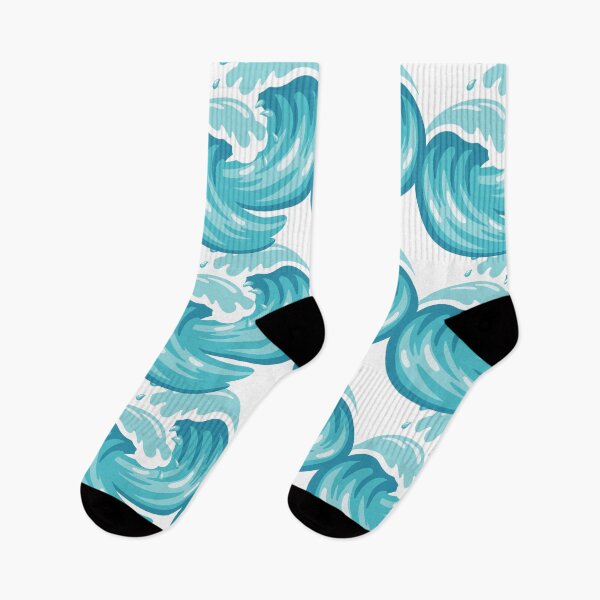 Item preview, Bold Ocean Wave Summer Pattern designed and sold by EvLip-Artist.