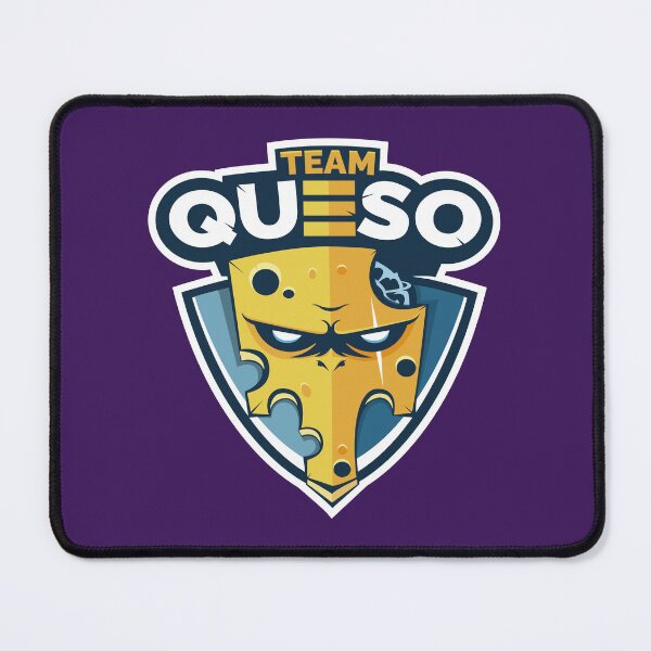 Item preview, Team Queso – Funny Cheese Squad Meme Typography Design designed and sold by MerlinWear.
