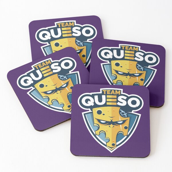Item preview, Team Queso – Funny Cheese Squad Meme Typography Design designed and sold by MerlinWear.