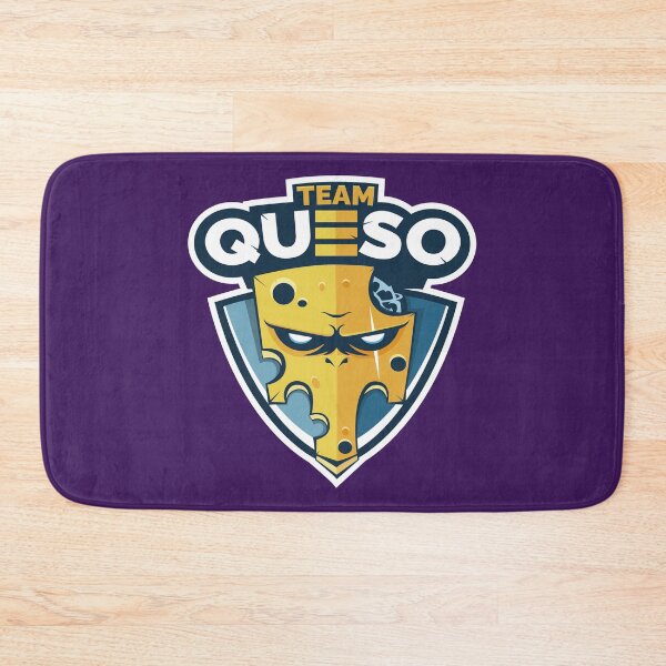 Item preview, Team Queso – Funny Cheese Squad Meme Typography Design designed and sold by MerlinWear.
