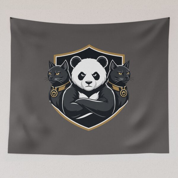 Item preview, panda/cat father designed and sold by @jon.