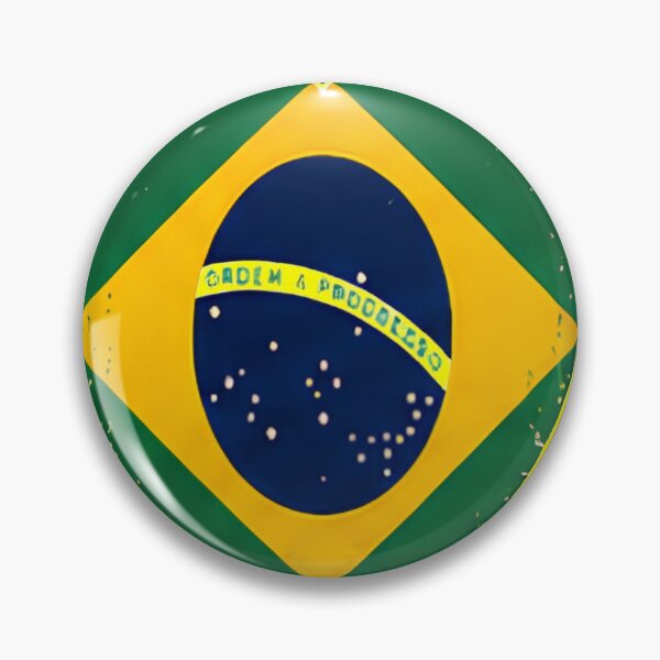Item preview, I Love Brazil Retro Distressed Flag Heart Heritage designed and sold by PACS0011.