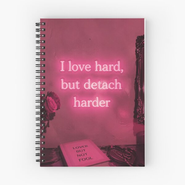 Item preview, Love Hard, Detach Harder designed and sold by Harmonious Art.