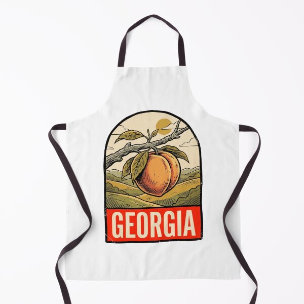 Item preview, Vintage Georgia Peach State Retro Travel Art designed and sold by Paper Drip.