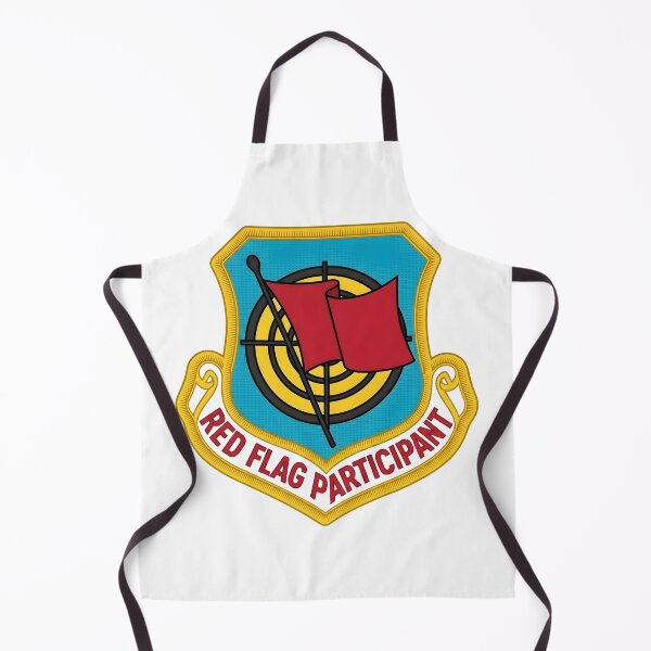 Item preview, USAF Red Flag Participant Shield Patch designed and sold by CharlieDesings.