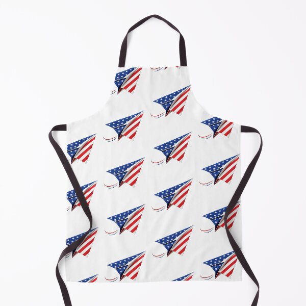Item preview, American Flag Paper Airplane Art designed and sold by jgvisualarts.