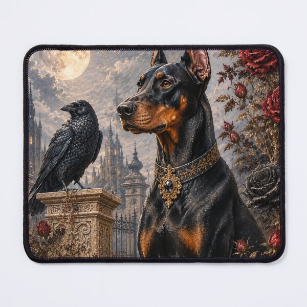 Item preview, Doberman Under the Moon designed and sold by VelarisMoon.