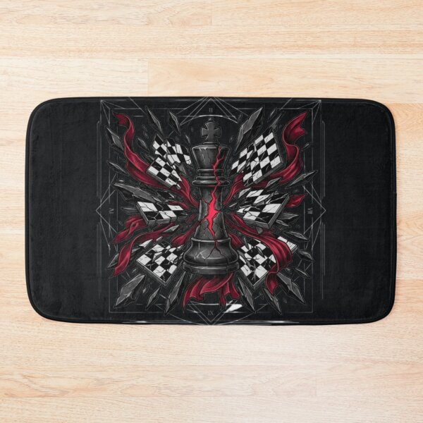 Item preview, Grandmaster Gambit Chess Piece - Chaotic Maximalist Strategy Art designed and sold by krish-prints.