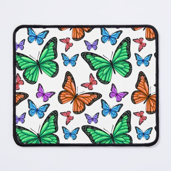 Item preview, Colorful Y2K Butterfly Seamless Stickers designed and sold by tviyluv.