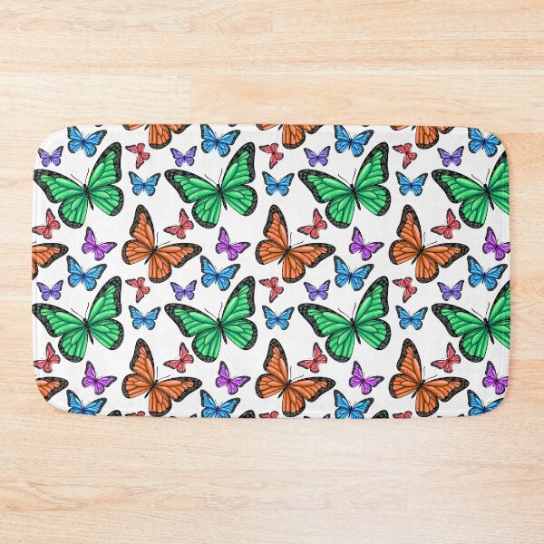 Item preview, Colorful Y2K Butterfly Seamless Stickers  designed and sold by tviyluv.