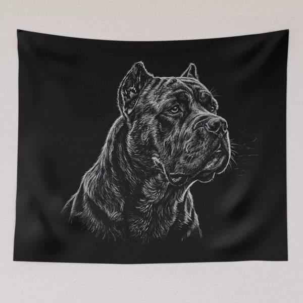 Item preview, Cane Corso Majestic Portrait - Noble Italian Mastiff Art designed and sold by Exquisite Design Studio „Paculówka”.