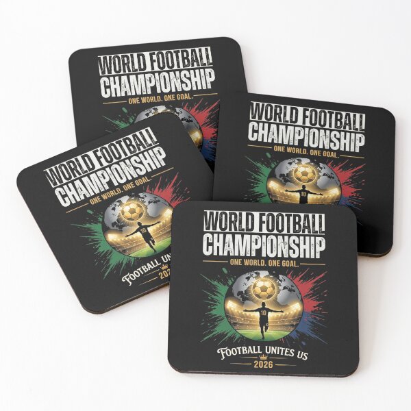 Item preview, World Football Championship 2020 One World One Goal Football Unites Us Soccer Football Fans Supporters designed and sold by SofenArt.