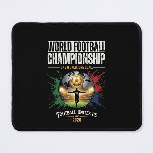 Item preview, World Football Championship 2020 One World One Goal Football Unites Us Soccer Football Fans Supporters designed and sold by SofenArt.