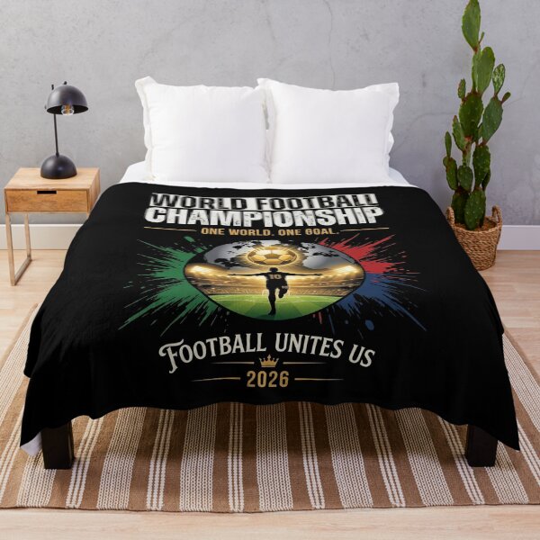 Item preview, World Football Championship 2020 One World One Goal Football Unites Us Soccer Football Fans Supporters designed and sold by SofenArt.
