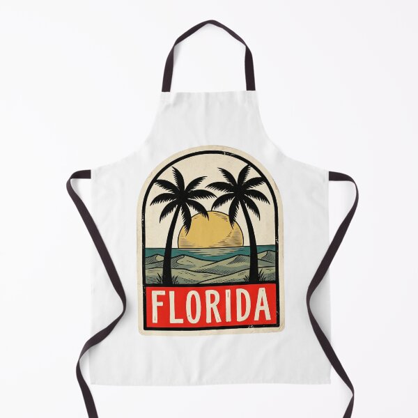 Item preview, Vintage Florida Sunshine Coast Palms Retro Art designed and sold by Paper Drip.