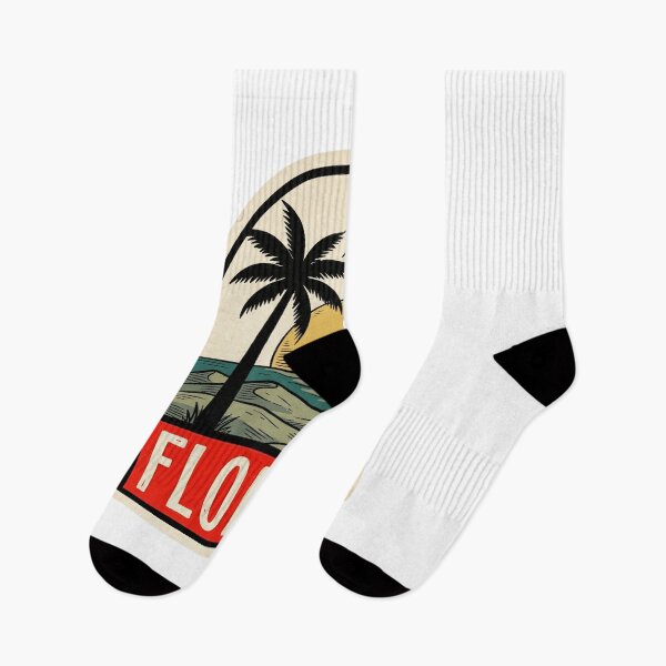 Item preview, Vintage Florida Sunshine Coast Palms Retro Art designed and sold by Paper Drip.